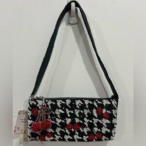 Viral beaded, cherry beaded bag